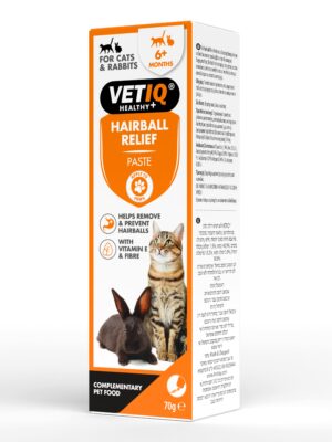 Паста для вывода шерсти VetIQ Hairball Relief, 70 г