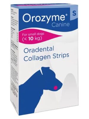Жевательные полоски для собак Orozyme Collagen Strips (Орозим), размер S