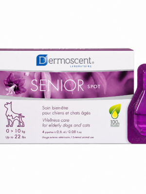 Салмағы 10 кг-ға дейінгі егде жастағы мысықтар мен иттерге арналған құрғақ тамшылар